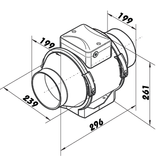 Taliaplast - Ventouse à pompe Pro Taliaplast 404281 polypro D20cm capacité  110kg