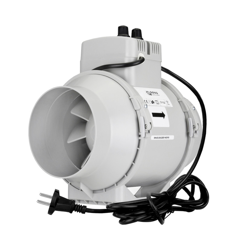 Dalap AP Profi 250 Z Rohrventilator – Zweistufig, Leistungsstark Für Lüftungssysteme